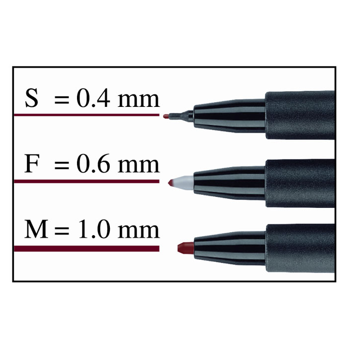 De controle krijgen Magnetisch wijsheid Faber-Castell Multimark Permanent Marker F Case in 4 colours: red, blue,  green and black online bestellen | Schoch Vögtli