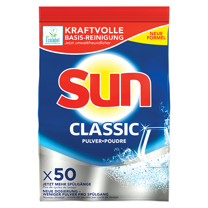 Tablettes lave-vaisselle Sun Classic - Boîte de 188 sur